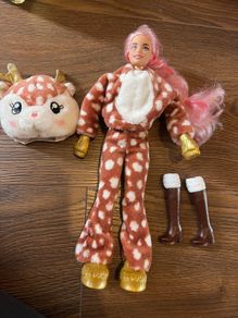 Barbie Cutie Reveal Reindeer Doll With Accessories