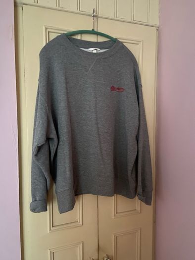 H&M Grey Sweatshirt XL and Grey Wide Leg Jeans UK 14