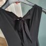 WAREHOUSE black contemporary jumpsuit with bralet insert Sz 12UK Image 8