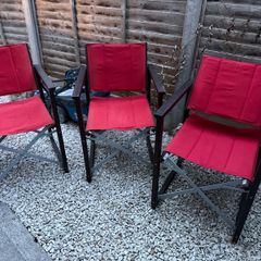 garden chairs 'directors' chairs