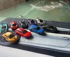 Hot wheels 9 cars Audi Renault McLaren Pagani Lotus