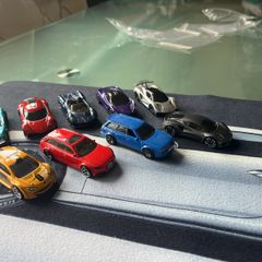 Hot wheels 9 cars Audi Renault McLaren Pagani Lotus