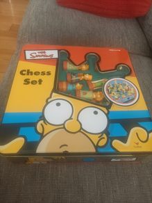 Simpsons Chess Set