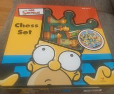 Simpsons Chess Set