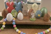 Lovely Easter/Spring  bunny rabbit and egg decor