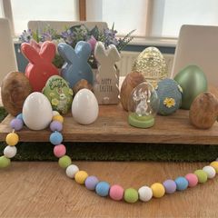 Lovely Easter/Spring  bunny rabbit and egg decor
