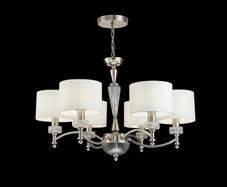 6-Light Shaded Chandelier