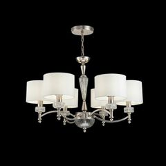 6-Light Shaded Chandelier