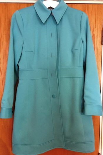 Vintage INEPTIE Coat & Matching Mini Dress  Retro Style