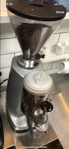 Mazzer and Compak F8  commercial coffee grinders