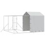 Outdoor Dog Kennel with Roof Image 5
