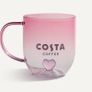 Costa Coffee heart cups for cold drinks 2pcs Image 3
