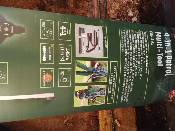 4 in 1 Petrol Multi-Tool by Parkside