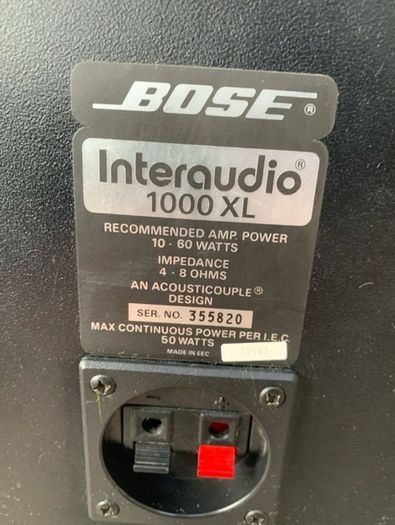 Bose interaudio 1000xl hifi speakers