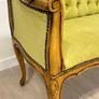 French Love Seat Vintage Settee Image 6