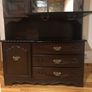 Drinks Cabinet shelf with 3 Drawers Image 4