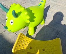Balance Board and Dino Hooper