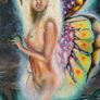 "Galadriel" Oil on Board Image 8