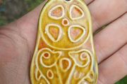 Achill Pottery pendant
