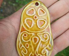 Achill Pottery pendant