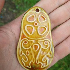 Achill Pottery pendant