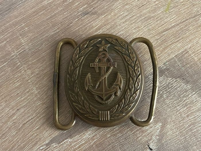 Vintage Soviet Army Marine Officers Navy Parade Belt Russian Military USSR