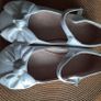 White shoes girls size 1UK great for communion Image 2