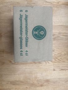 Pub Bar Jagermeister 4cl glasses (Box of six)