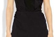 BASTYAN Christa Chunky Embellished black body con dress Sz 12 UK - Rrp 310 (New)
