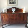 Antique sideboard and Table and chairs Image 4