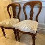 4 Antique Mahogany Dining room chairs Image 2