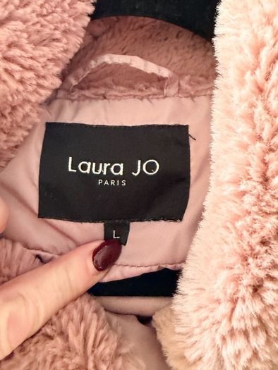 Laura Jo Pink Puffa Coat