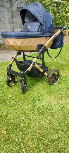 Junama Rose gold handcraft pram pushchair travel system
