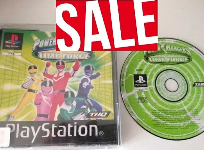 Power rangers time force - Psone
