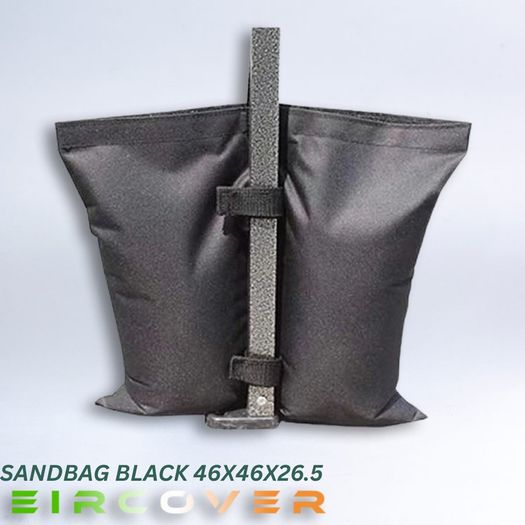 Gazebo - Marquee Sandbag  black : 40 x 25 x 12