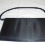 Black Satin Evening Purse for Sale Image 3