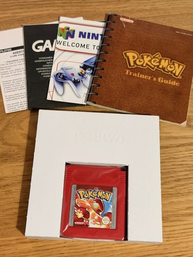 Pokemon Red for the Nintendo Game Boy - Complete in Box, New Battery