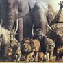 Haruo Takino art panorama jigsaw puzzle Noah's Ark / Earth for Animals 33x95cm approx Image 8