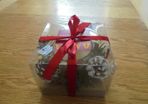 Decorated Christmas Candle in Presentation Box for Sale