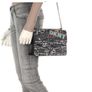 DKNY Elissa Leather Graffiti Handbag Image 2