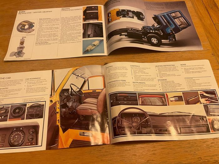 FORD commercial truck original sales brochures