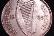 #551 - Ireland - 1935 - Shilling - Silver - KM.6