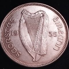 #551 - Ireland - 1935 - Shilling - Silver - KM.6