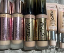Makeup revolution and revlon foundations brand new