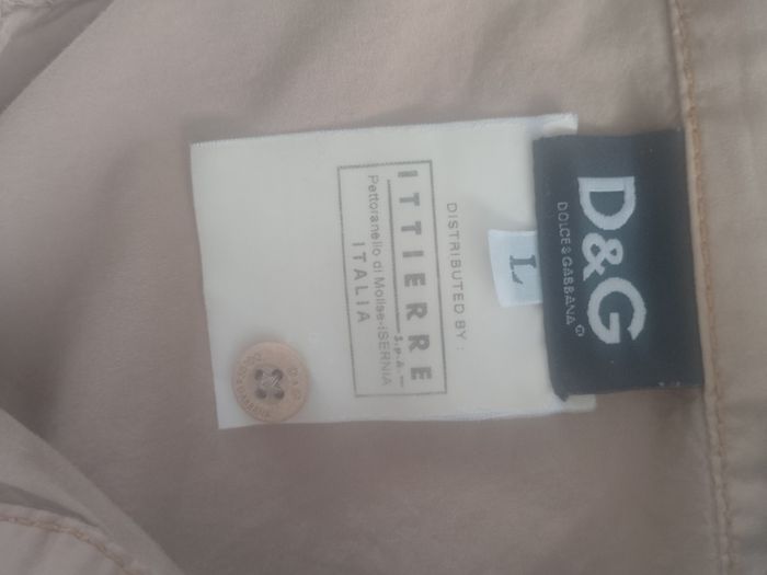 Vintage Dolce & Gabbana Short Sleeved Shirt Brown