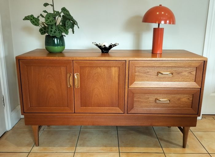 Mid Century Vintage G Plan Media Sideboard