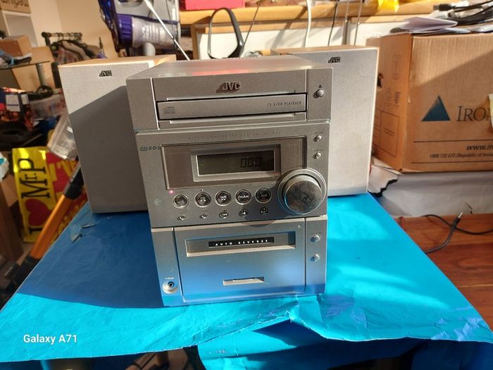 Jvc Micro Component System, Model No. Ca-uxp30, Cd, Radio, Tape And Auxillary, In Excellent Condition