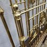 amazing four foot vintage brass bed FINAL REDUCTION... Image 10