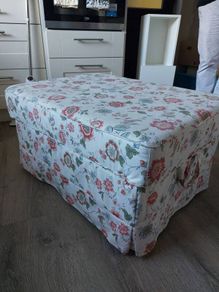 Ikea Ektorp Footstool with storage