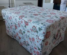 Ikea Ektorp Footstool with storage